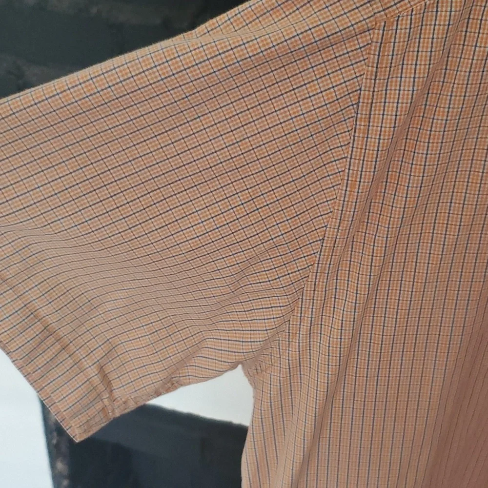 GAP factory plaid short sleeve shirt - Picture 2 of 8
